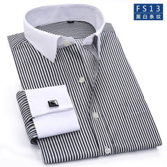 Long sleeve business professional work shirt