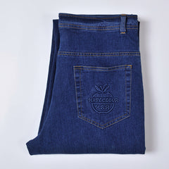 Men's Straight Fit Stretch Casual Jeans