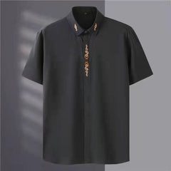 Plus size business thin inch shirt