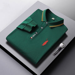 Men's 100% cotton polo shirt