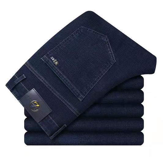 New loose business casual straight jeans