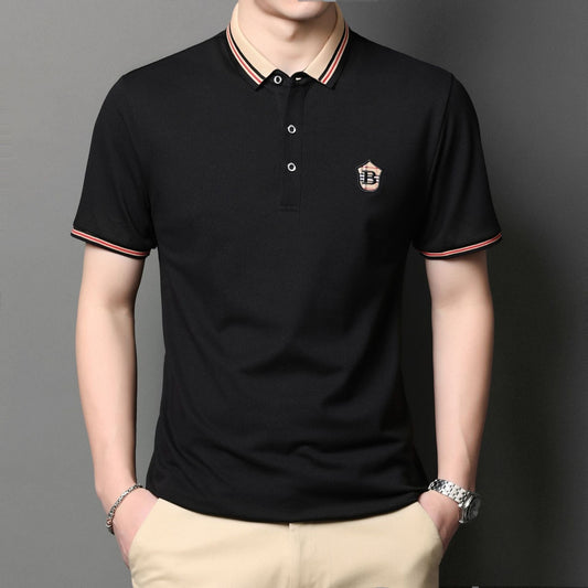 Men's New Embroidered Polo Shirt