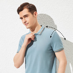 Summer Casual Light and Breathable Short-Sleeved Polo