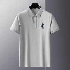 New Fashionable Cotton Embroidered Lapel POLO
