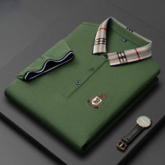 New stretch embroidered POLO shirt