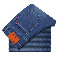 COTTON STRETCH STRAIGHT JEANS