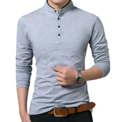 Polomano™ Buttoned Collar Polo Shirt