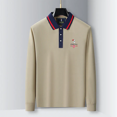 Cotton embroidered polo shirt