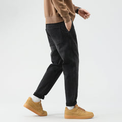 Loose Straight High Waist Vintage Casual Jeans