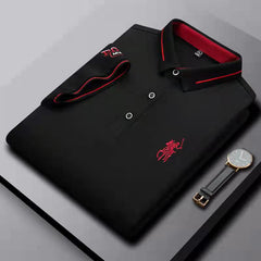 Cotton Lapel Business Casual POLO Shirt