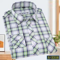 New plaid striped casual  shirt (10 colors)
