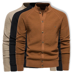 Men's Business Cotton Sweater Knit Cardigan