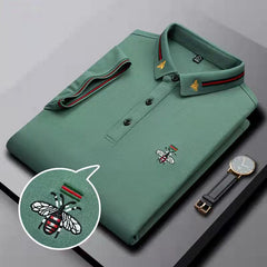 New business casual cotton polo shirt