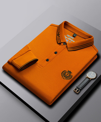 Classic embroidered polo shirt