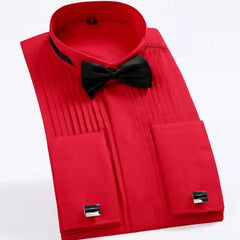 Classic Long Sleeve Solid Color Shirt