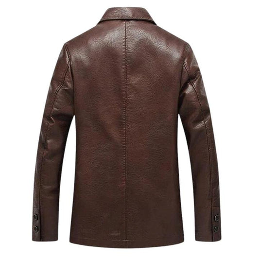 Business Leather Jacket