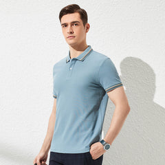 Summer Casual Light and Breathable Short-Sleeved Polo