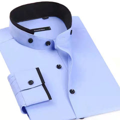 Business casual crew neck shirt