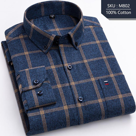 Plus Size 100% Cotton Shirts Hot Sale
