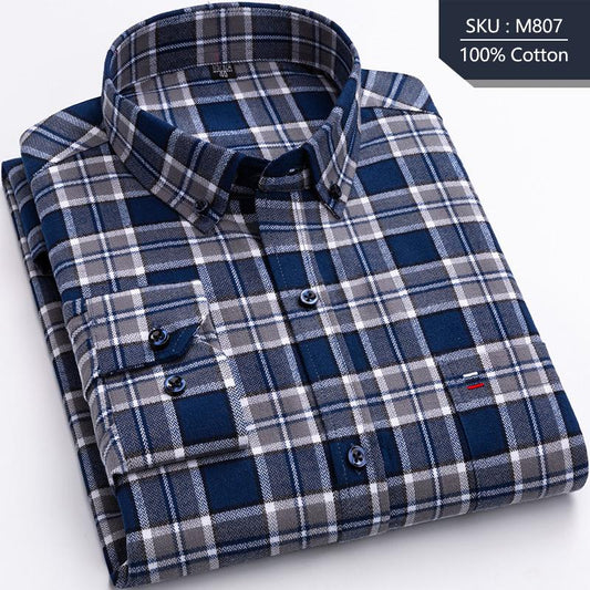 Plus Size 100% Cotton Shirts Hot Sale