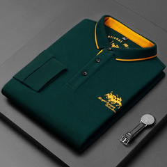 Casual loose lapel POLO shirt