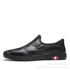 Men's Breathable and Comfortable Casual Leather Shoes