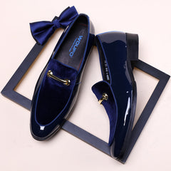 2023 New High Mercerized Patent Leather Casual Leather Shoes