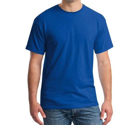 Men's Summer Solid Color Versatile Stretch Casual T-shirt
