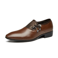 Men's New Business Large Size Leather Shoes