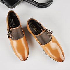Men's New Business Large Size Leather Shoes