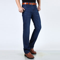 Men's Apple Casual Loose High Stretch Jeans