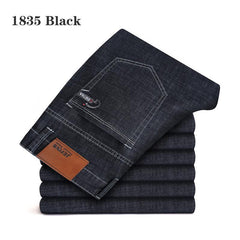 Men's Cotton Business Casual Jeans [6 Models]