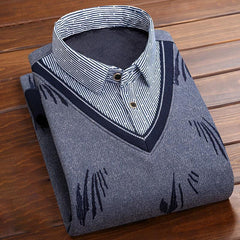 Plus Fleece Middle-aged And Elderly Sweater
