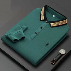 Casual embroidered polo shirt
