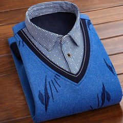 Plus Fleece Middle-aged And Elderly Sweater