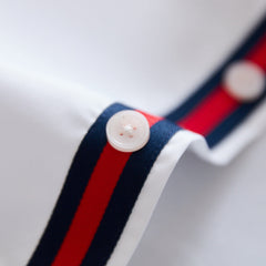 Stretch casual solid color no-iron shirt