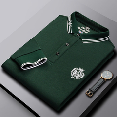 Classic embroidered polo shirt