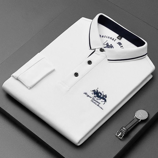 Casual loose lapel POLO shirt