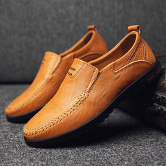2024 New Men’s Casual Fashion Leather Shoes
