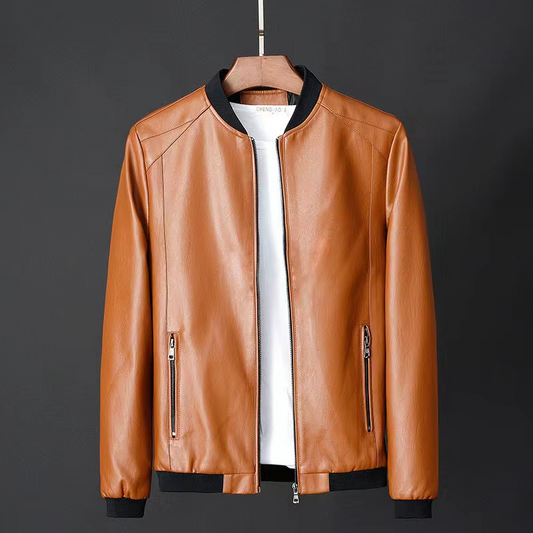 New Men's Classic Leather Jackets