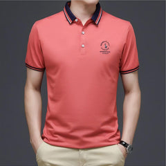 2022 Men's New Fashion Embroidered Polo Shirt
