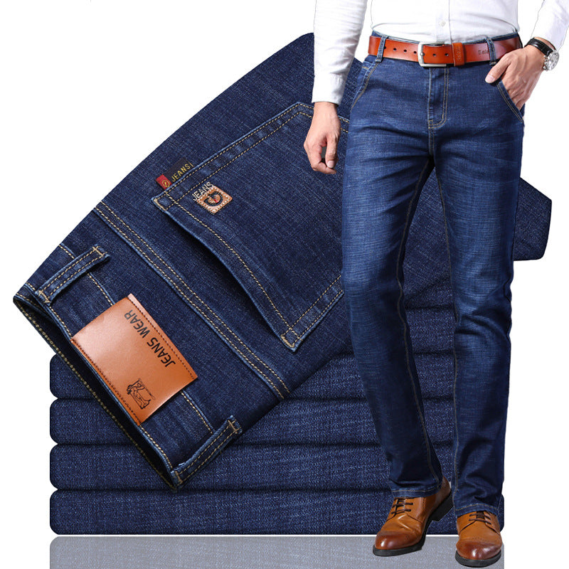 Classic stretch casual business jeans