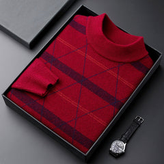 Men's Wool Stretch Thermal Sweater