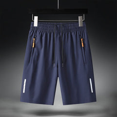 Men's Quick-drying High-end Ice Silk Breathable Sports Shorts Casual Beach Pants