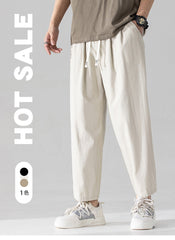 2024 Men's New Loose Straight Casual Trousers