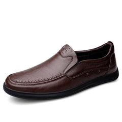 Men's Leather Soft Sole Breathable Business Leather Shoes