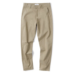 2024 New Men's Pure Cotton Versatile Loose Business Casual Trousers