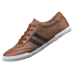 2024 New Versatile Fashionable Breathable Casual Leather Shoes