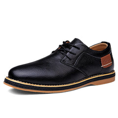 2023 Men's Large Size Fashionable Business Casual Leather Shoes