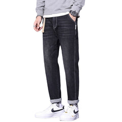 Men's Stretch Casual Straight Jeans